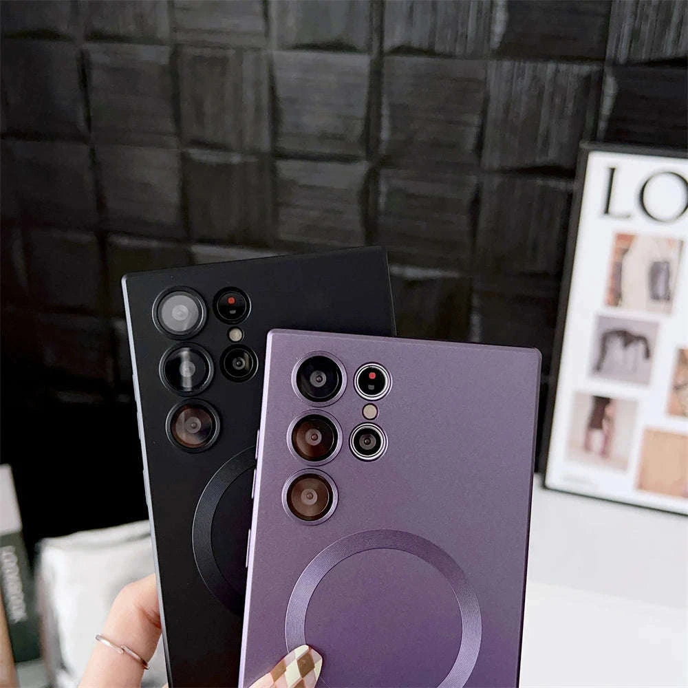 Premium Magnetic Samsung Case-BK / For Galaxy S20 Ultra