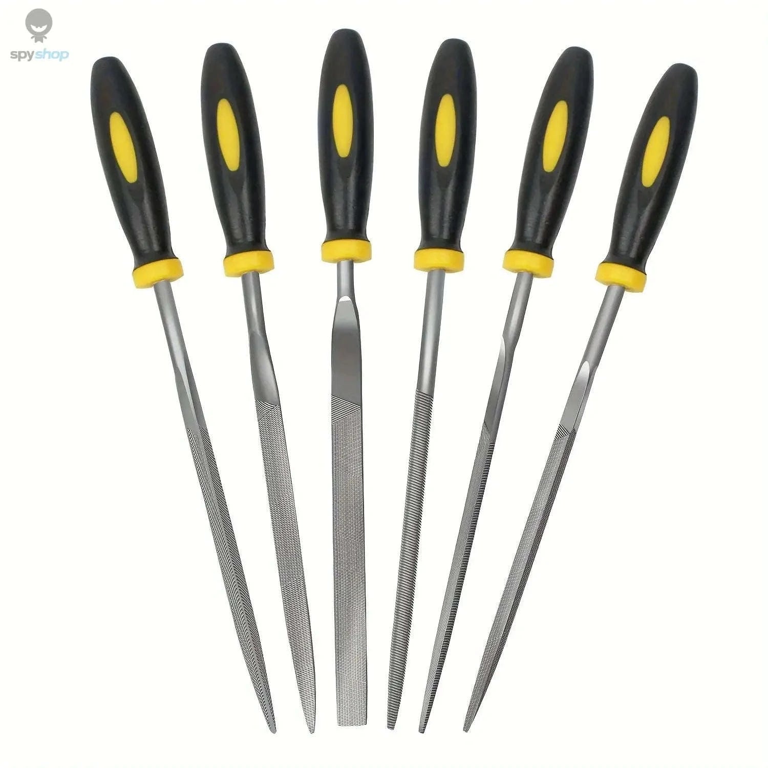 Premium Needle File Set with Ergonomic Grip-5pc / 150mm / Other