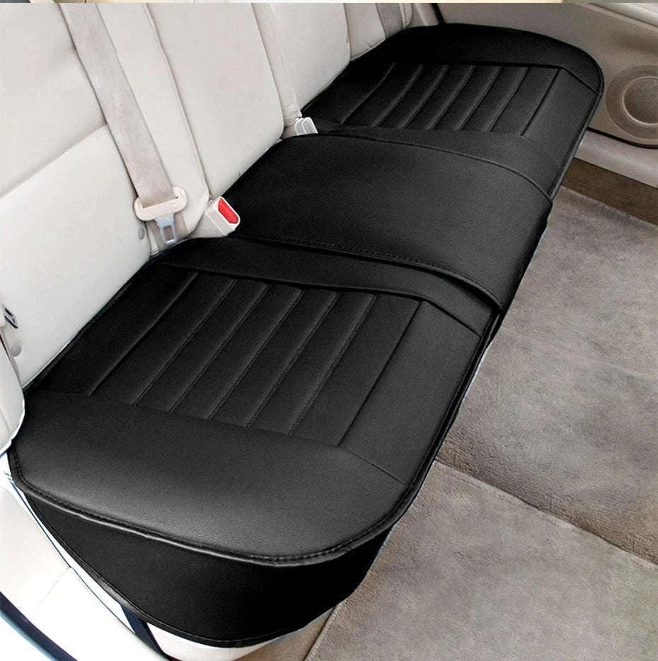 Premium PU Leather Car Seat Cover-BEIGE front 1 PC