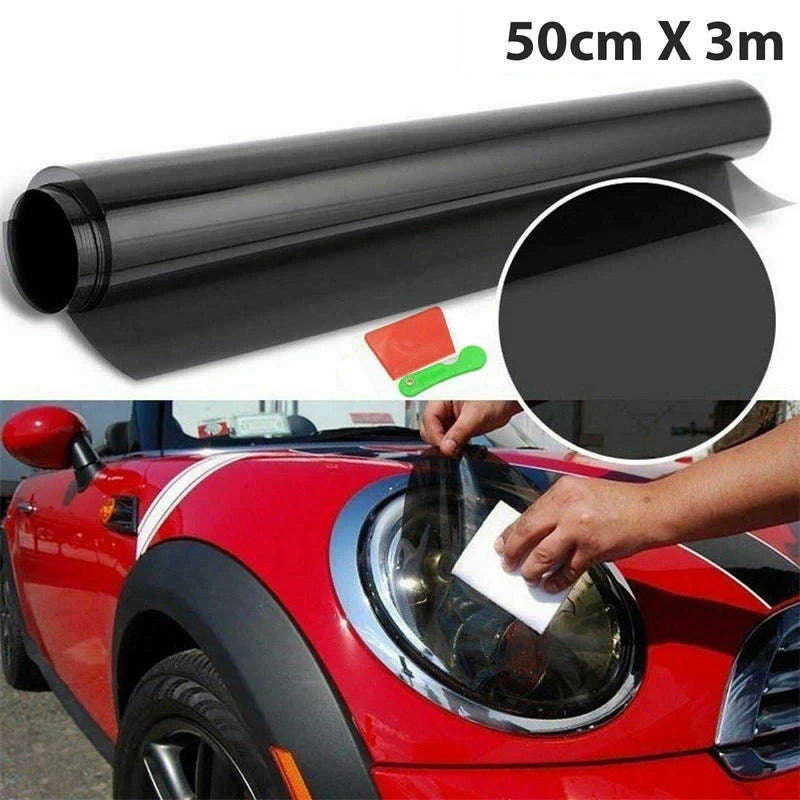 Premium Window Tint Film 50cm x 3m UV-Blocking Car Sun Shade-15percent VLT / GERMANY