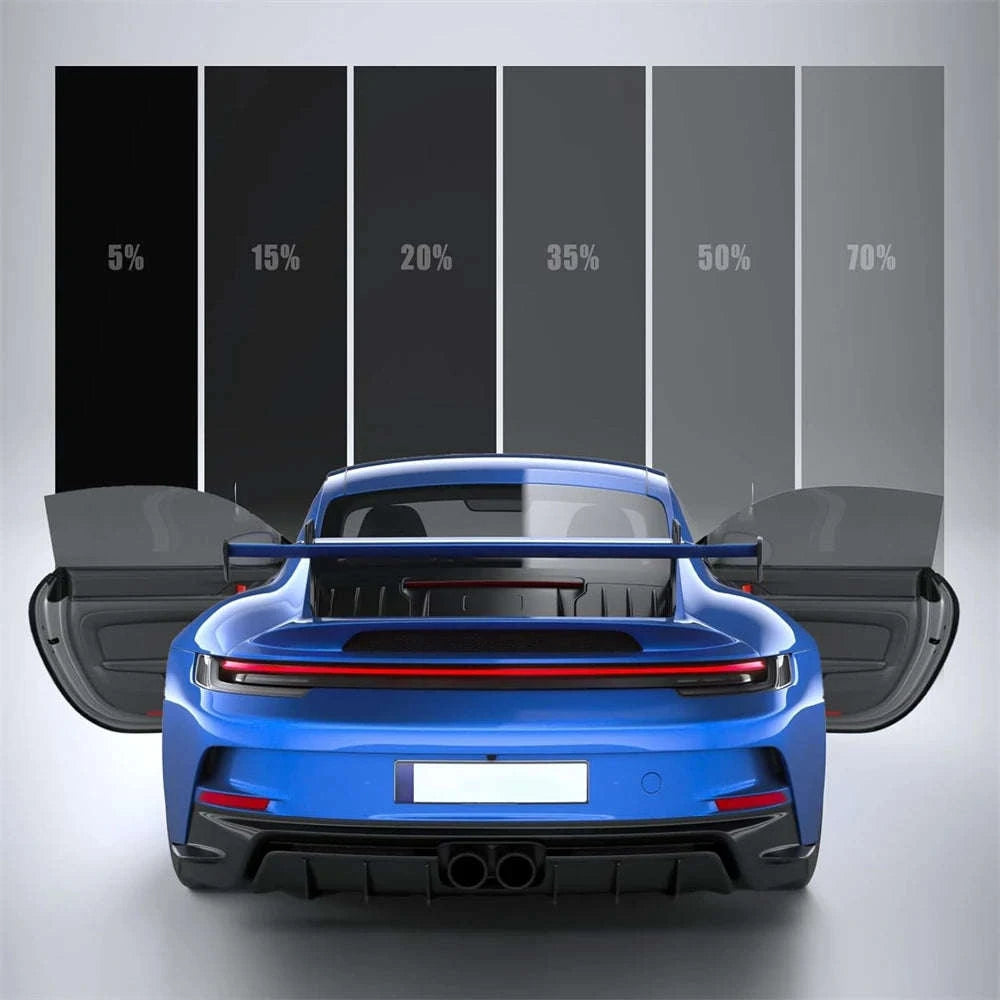 Premium Window Tint Film 50cm x 3m UV-Blocking Car Sun Shade-15percent VLT / GERMANY