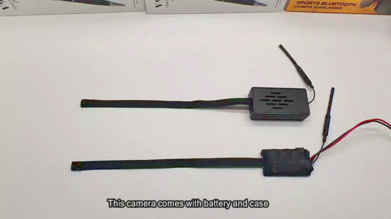HD WiFi Mini Camera with 1080P Recording and WiFi Viewing — product video