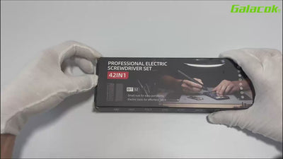Galacok 42-in-1 precision screwdriver demonstration