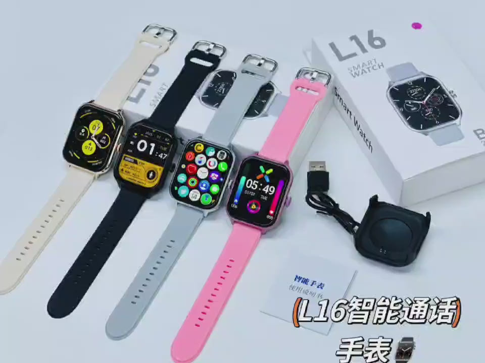 2.01-Inch Bluetooth Calling Smartwatch with Activity Tracking