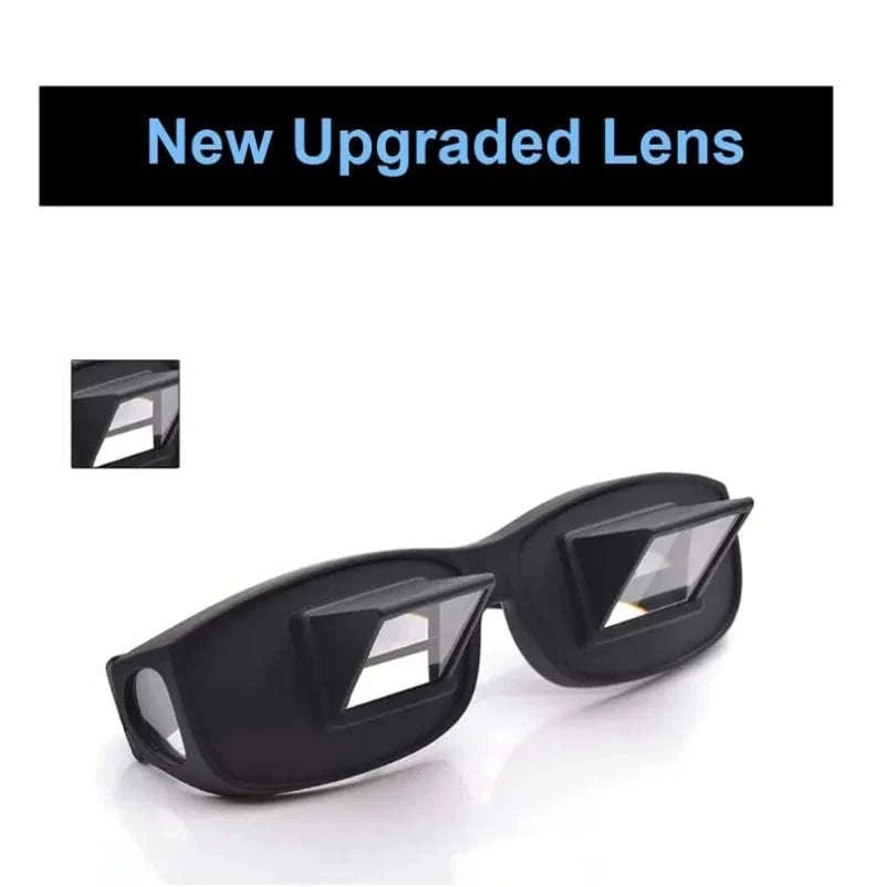 Prism Bed Reading Glasses for Lying Down TV and Books-Small