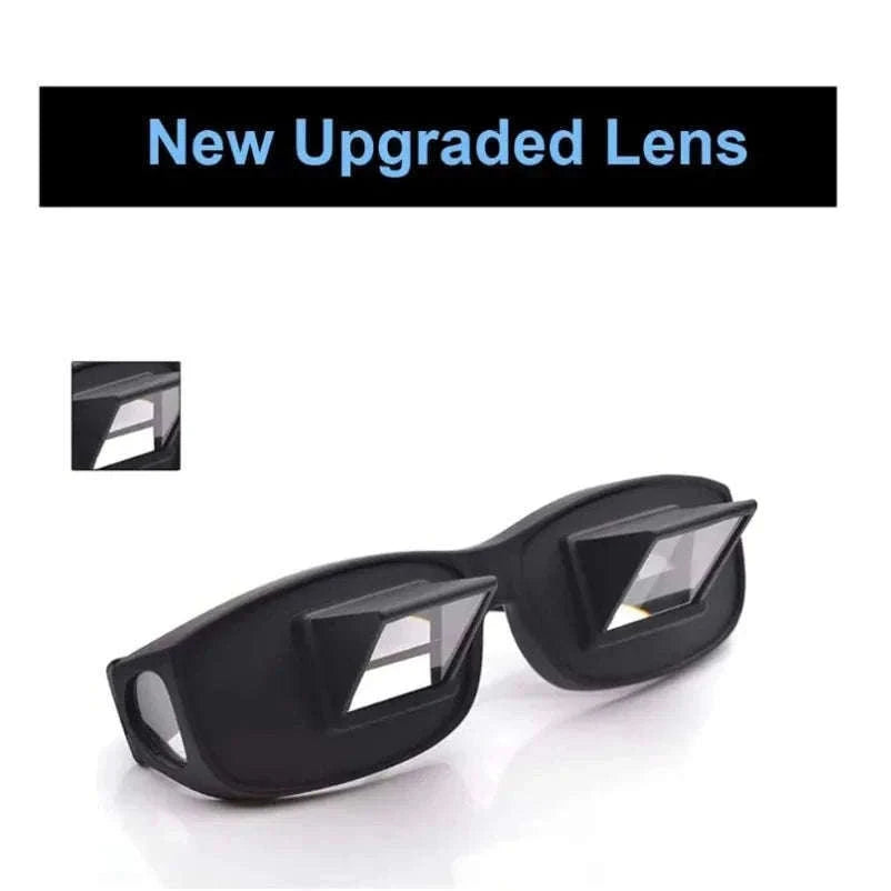 Prism Bed Reading Glasses for Lying Down TV and Books-Small