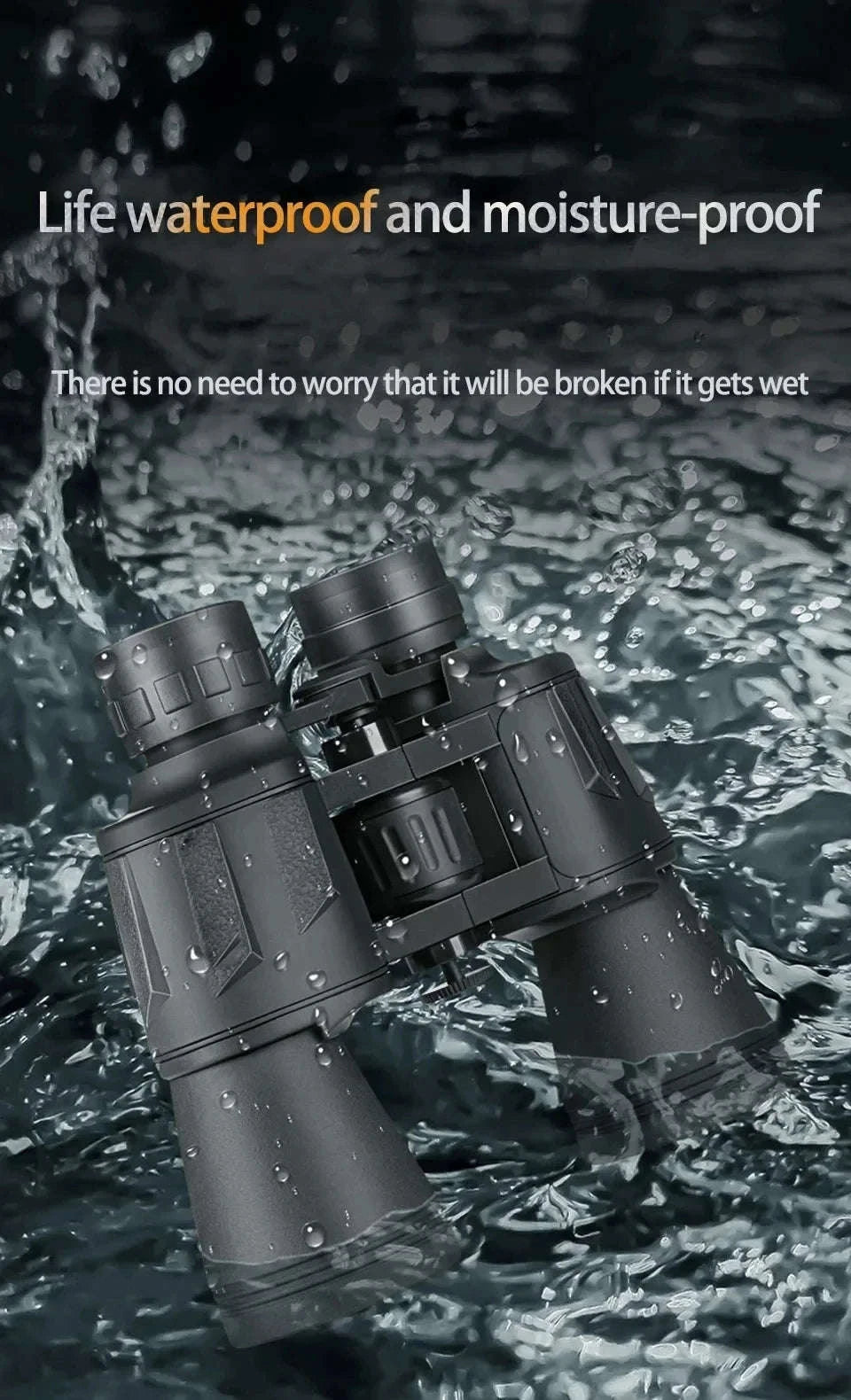 Pro High-Powered 20X50 Binoculars for Bird Watching-Black 20X50
