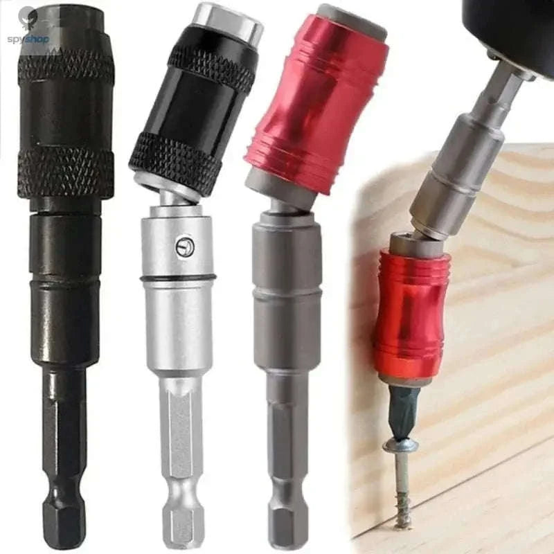 ProDrive Magnetic Screwdriver Bits – Fast Changes, Strong Grip, Extended Reach-red black