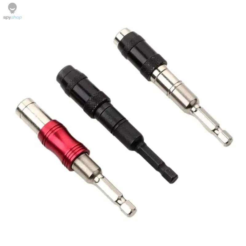 ProDrive Magnetic Screwdriver Bits – Fast Changes, Strong Grip, Extended Reach-red black