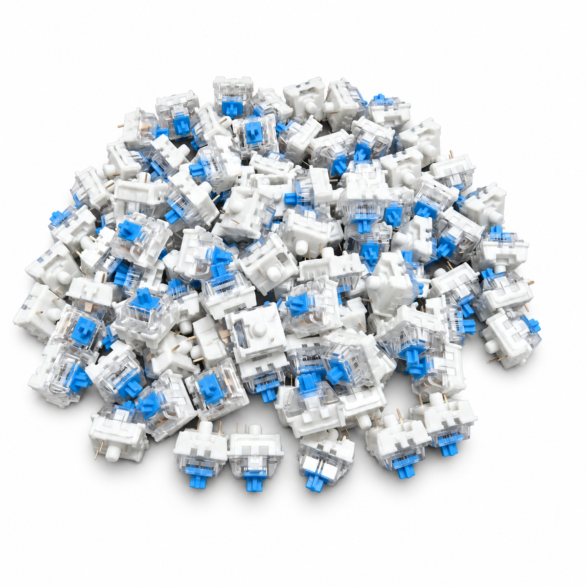 Three-Pin Mechanical Keyboard Switches – Color and Pack Options