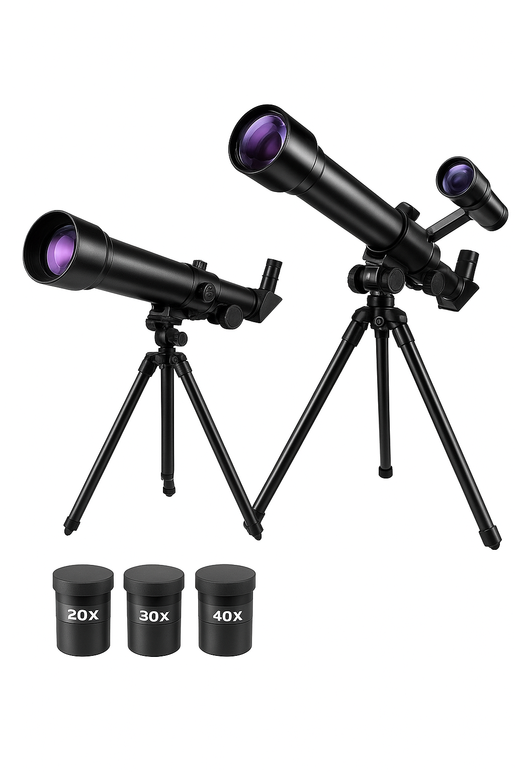 Professional Astronomical Telescope 20X 30X 40X Powerful Monocular Portable HD Moon Space Planet Observation Gifts for Children