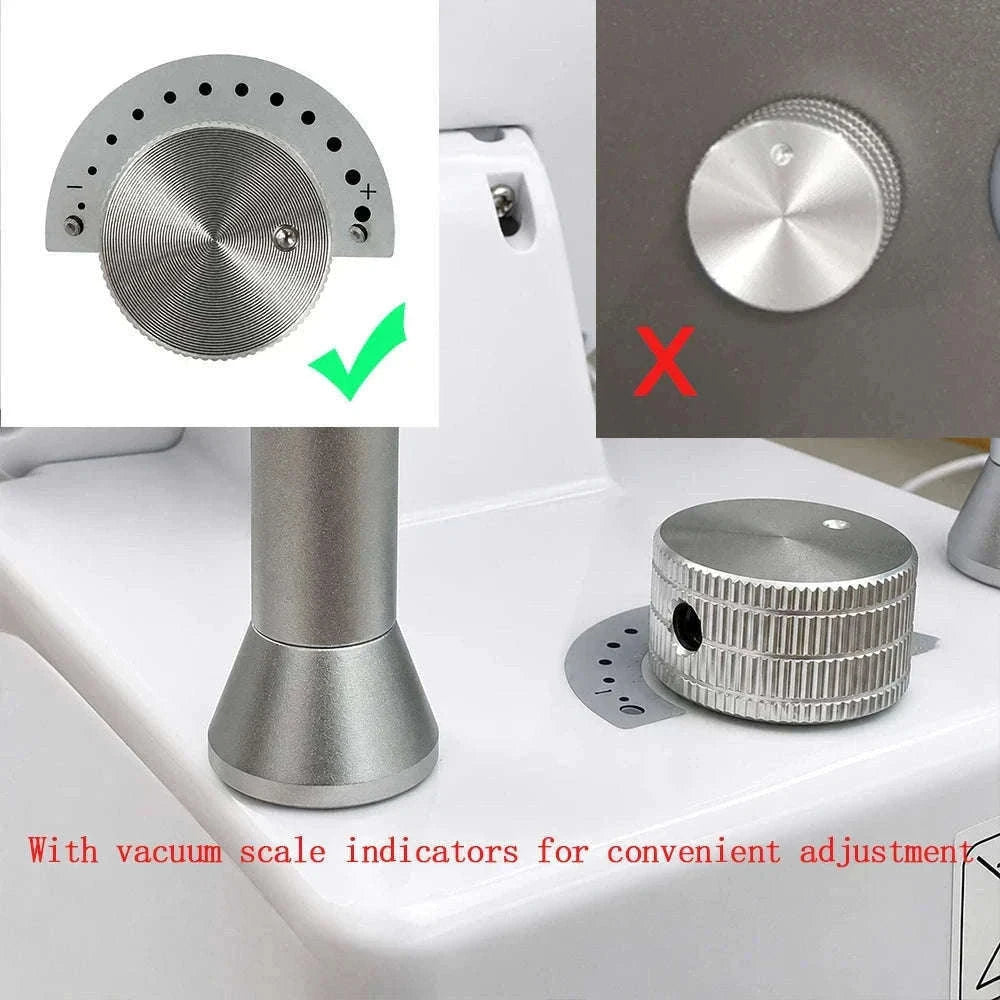 Professional Cavitation Machine with Massage Handles-Ivory / Mexico