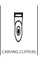 Professional Hair Clipper Kit with DLC Blade and Base-Silver Kit