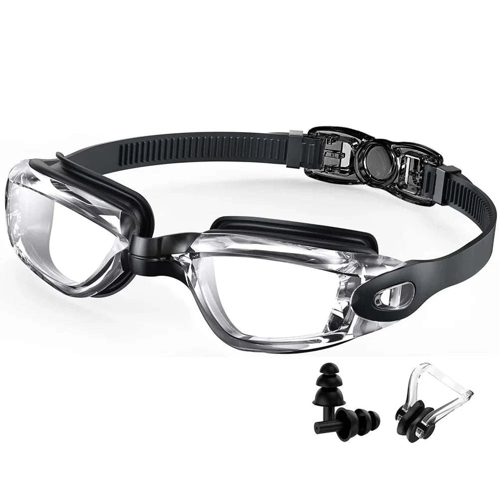 Professional Swimming Goggles with Anti‑Fog & UV Protection-Sky Blue