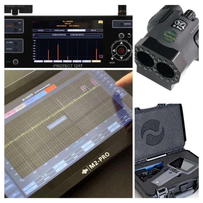 Professional TSCM Counter-Surveillance Kit for Bugs, Cameras & Trackers-Default Title