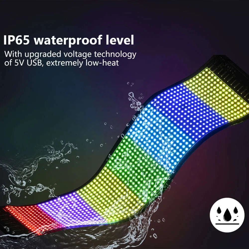 Programmable LED Matrix Pixel Panel Light-16x96 LEDs 12x60CM