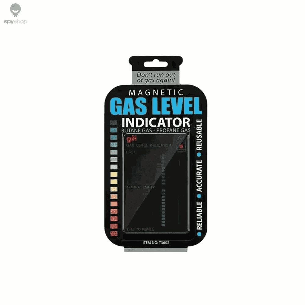 Propane Tank Level Indicator Magnetic Gauge for BBQ & Camping-Naked packaging