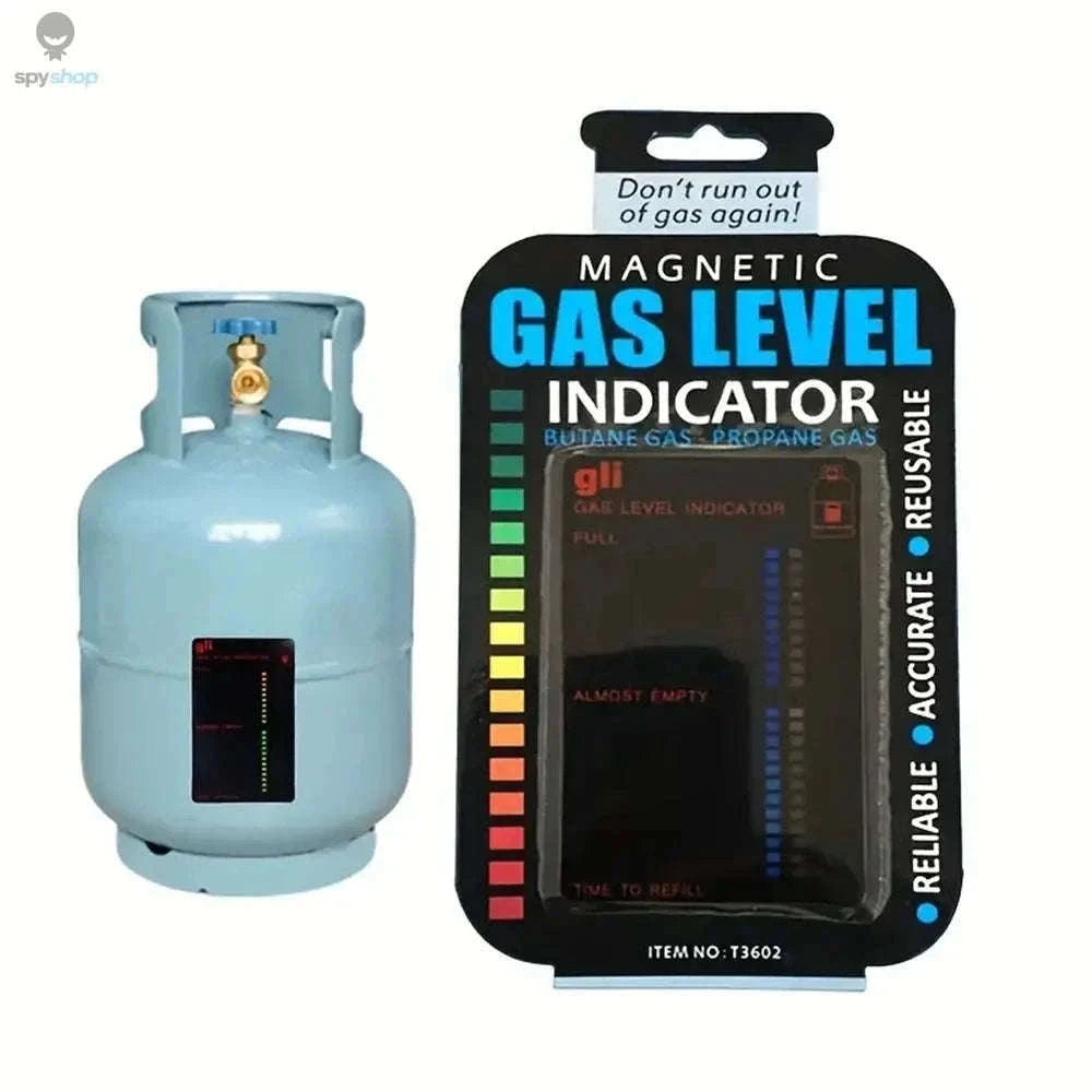 Propane Tank Level Indicator Magnetic Gauge for BBQ & Camping-