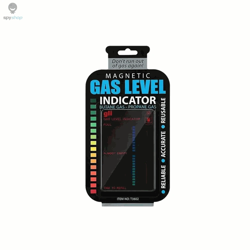 Propane Tank Level Indicator – Magnetic Liquid Crystal Gauge for BBQ & Camping-Naked packaging