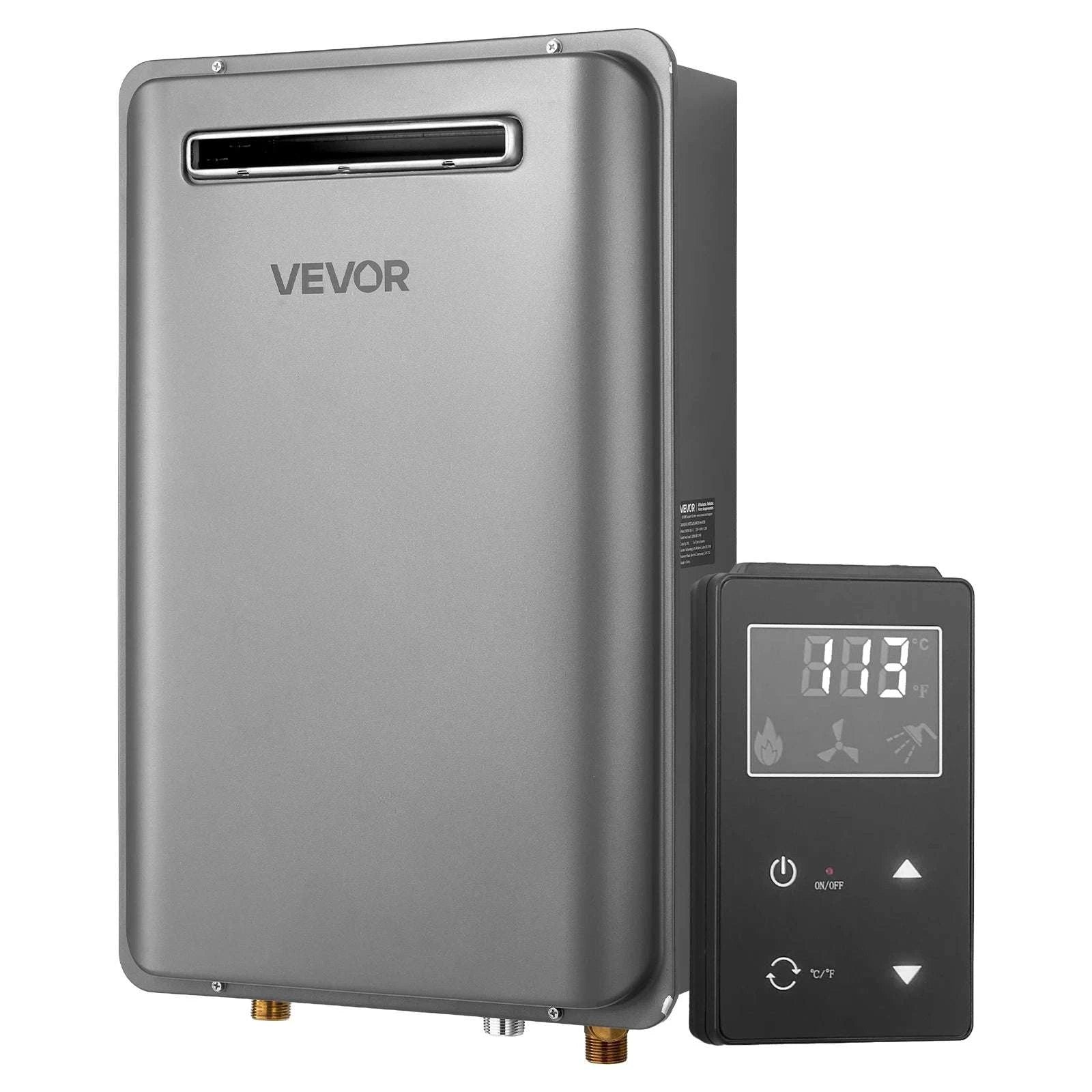 Propane Tankless Water Heater 5.3 Gal 120000 BTU Outdoor-5.3gal / United States