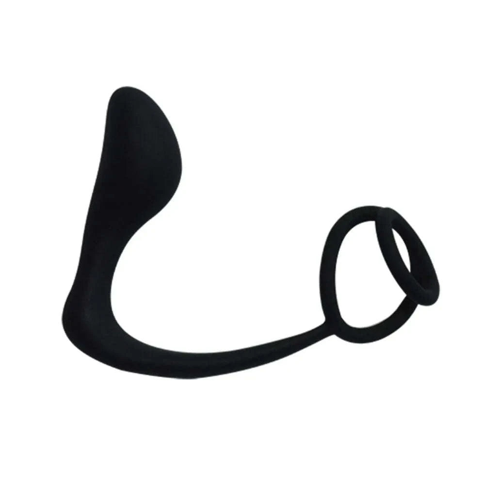 Prostate Massager Cock Ring & Butt Plug-02