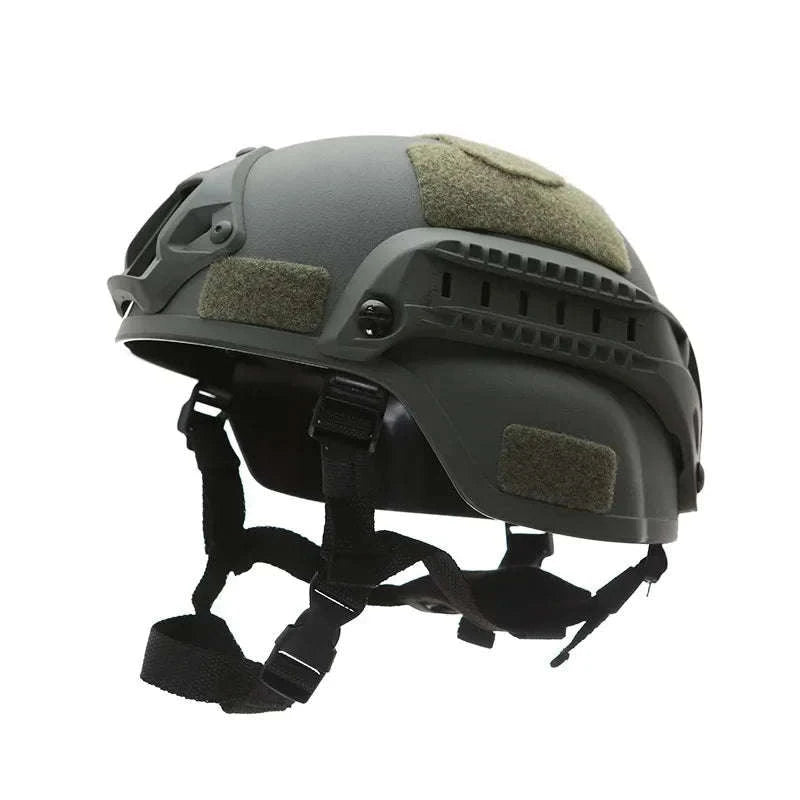 Protective FAST Tactical Helmet for Training and Field Use-Khaki