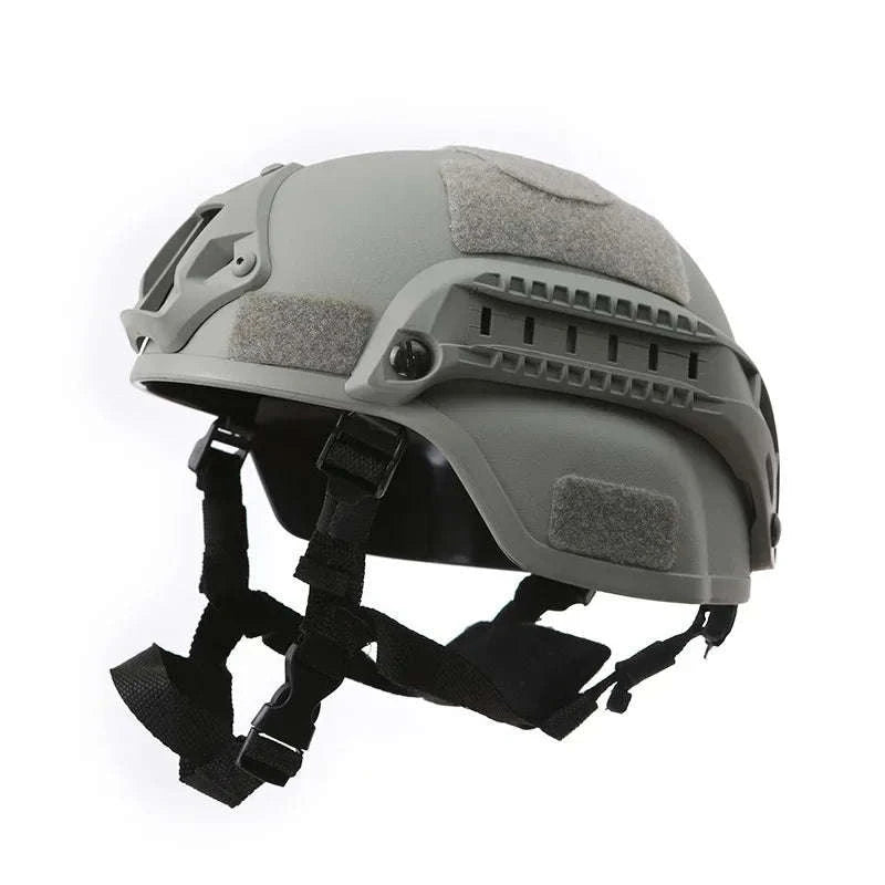 Protective FAST Tactical Helmet for Training and Field Use-Khaki