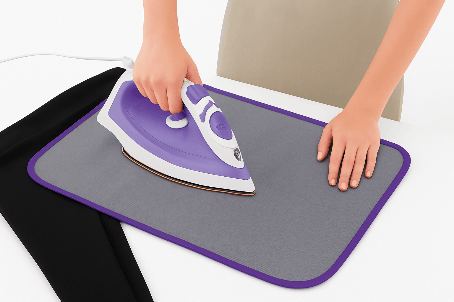 Protective Ironing Cloth Protector Set for Safer Ironing-Default Title