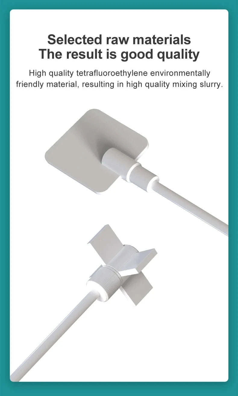 PTFE 350mm Stirring Paddle for Overhead Laboratory Stirrers-Stirring paddle B / China Mainland