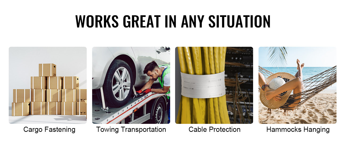 Polyester Pull Tape Flat Rope for Cable Pulling and Conduit Work