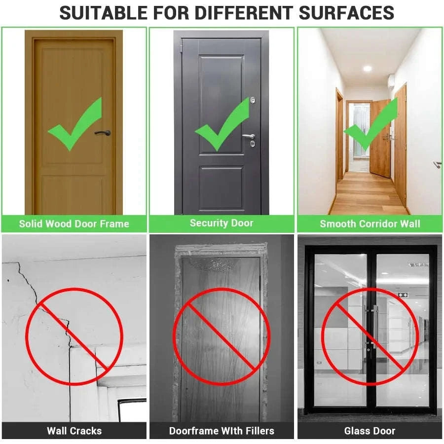 Pull Up Bar Adjustable Doorway Strength Trainer-United States