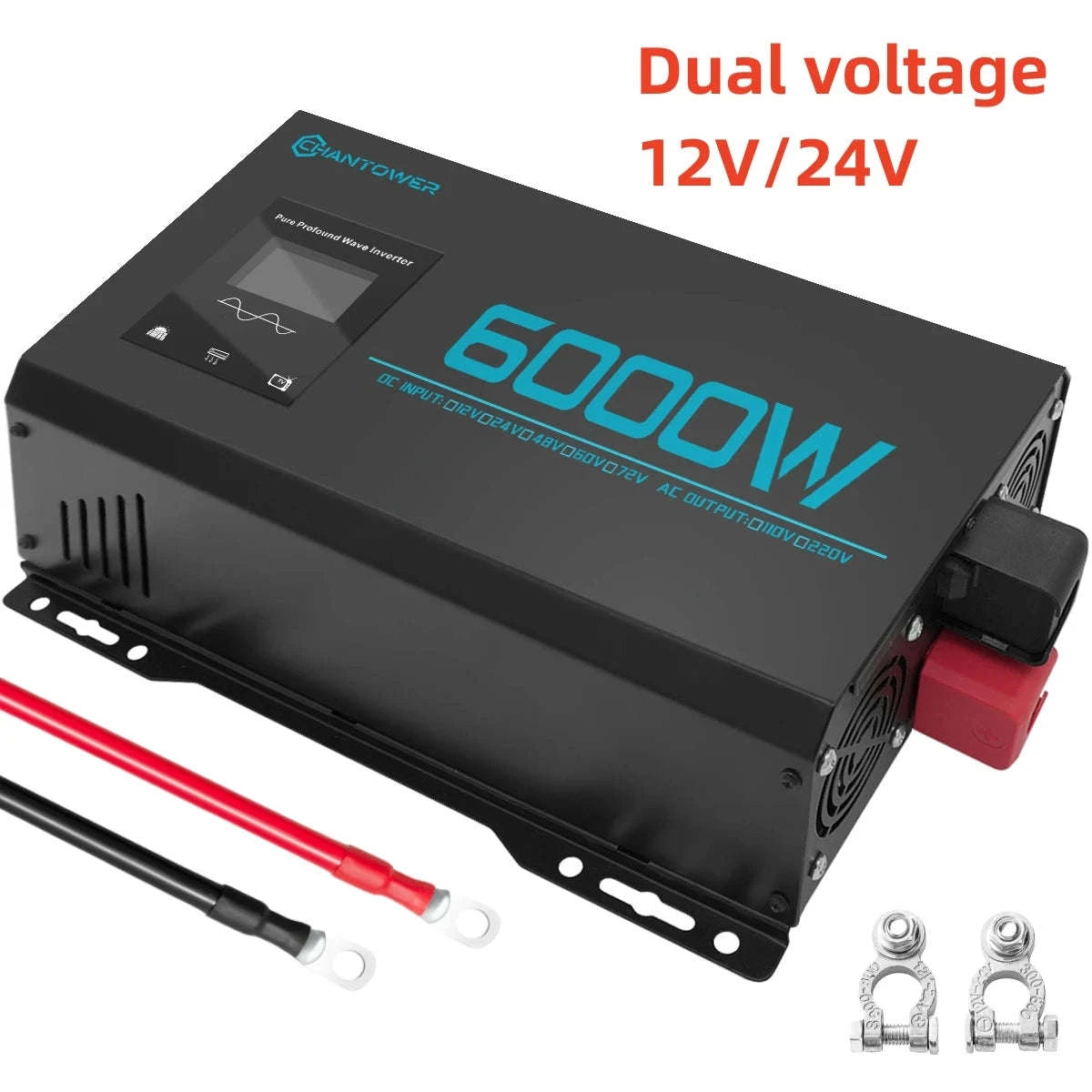 Pure Sine Wave Inverter 12V to 220V 3000W-4000W 12V 220V