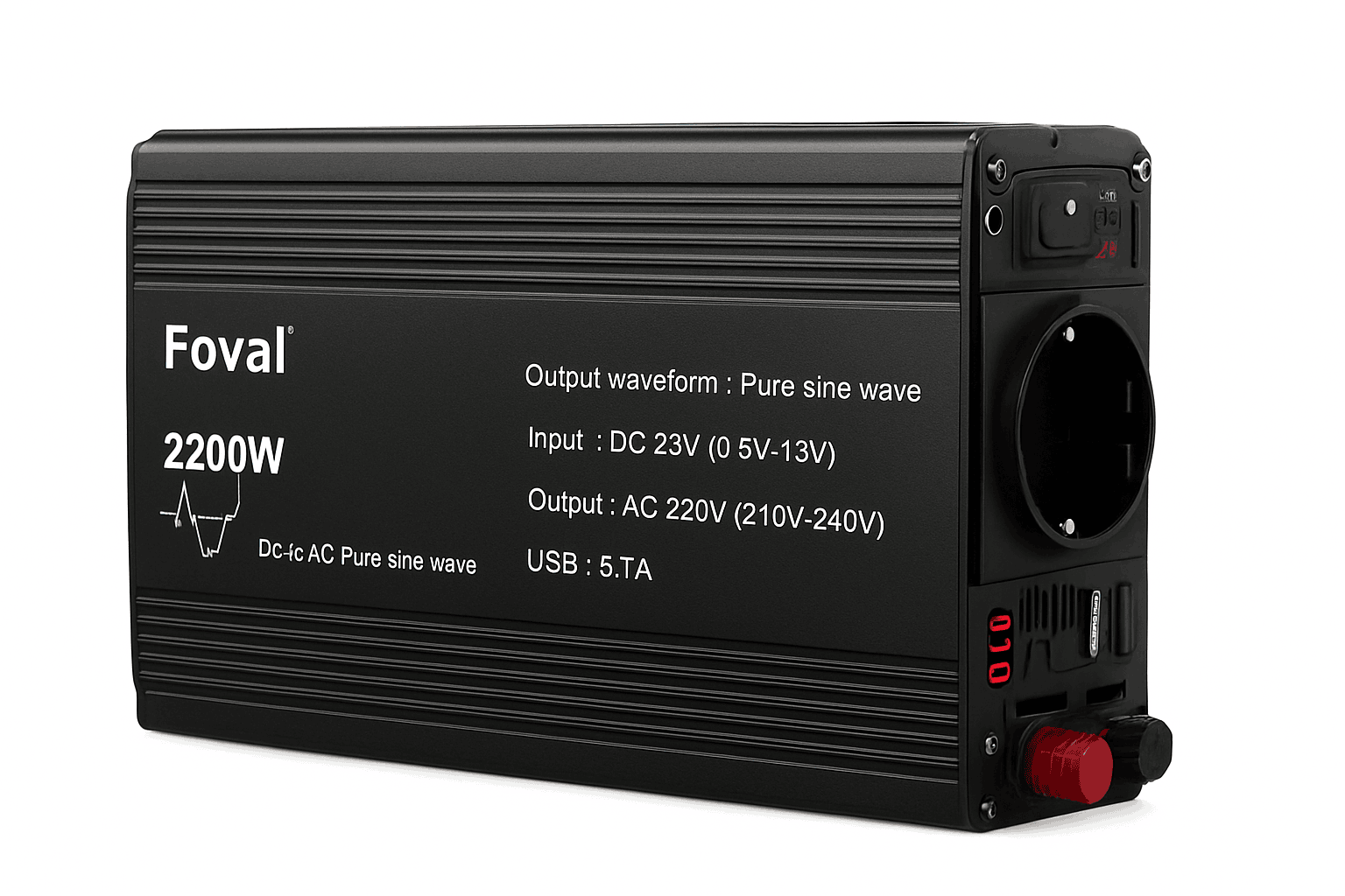 Pure Sine Wave Inverter 1500W 12V to 220V Converter-3000W Universal 50Hz