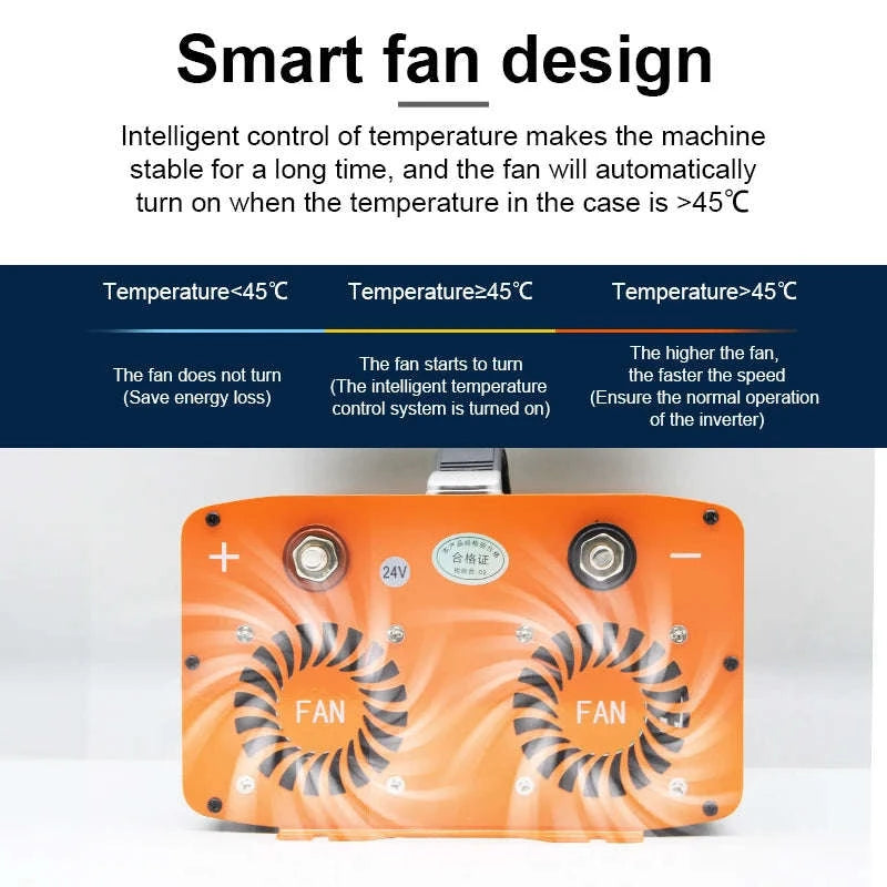 Pure Sine Wave Inverter 4000W-9000W 12V/24V/48V to 220V-4000W-12V