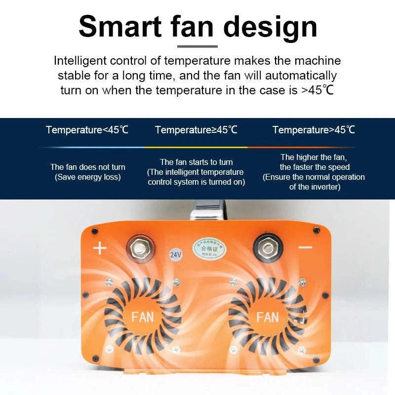 Pure Sine Wave Inverter 4000W-9000W 12V/24V/48V to 220V-4000W-12V