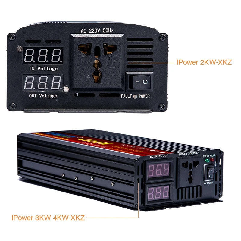 Pure Sine Wave Power Inverter 12V to 220V-4000W-12V / Poland