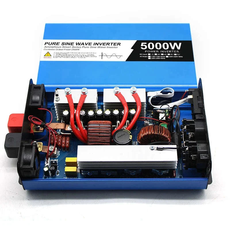 Pure Sine Wave Power Inverter 12V to 220V 5000W-8000W-12V / Poland