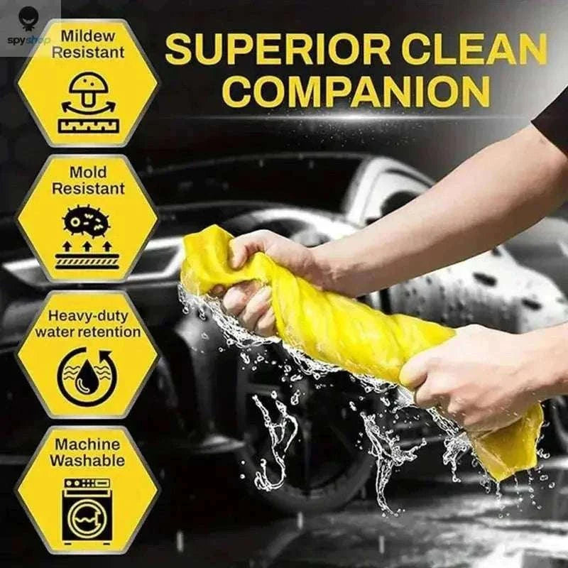PVA Quick Dry Car Wash Towel for Faster Drying-1pcs Random color