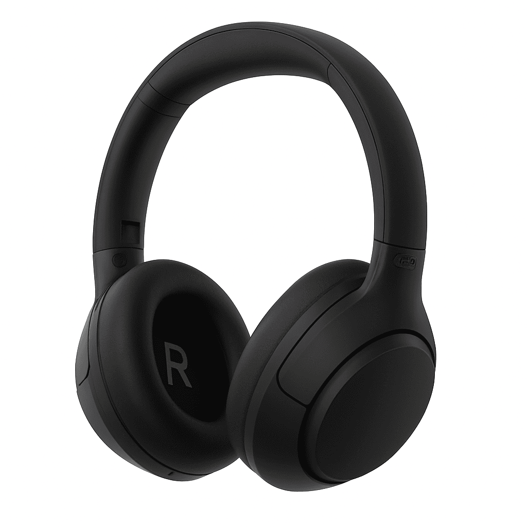 QCY H3 ANC Wireless Headphones with Hi-Res Sound-H3-Bluegrey / spain