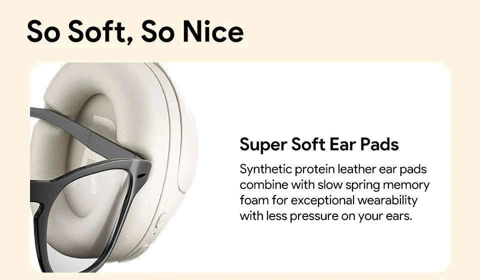QCY H3 ANC Wireless Headphones with Hi-Res Sound-H3-Bluegrey / spain