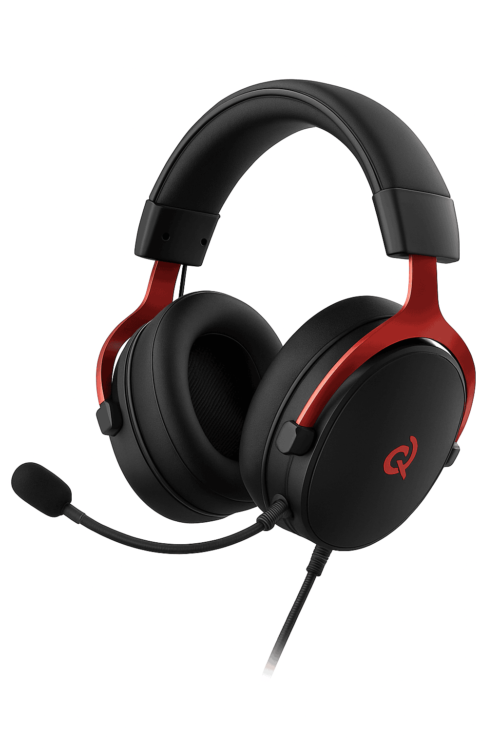 QCY VN200 Pro Wired Gaming Headset with 7.1 Sound & Mic-BLACK