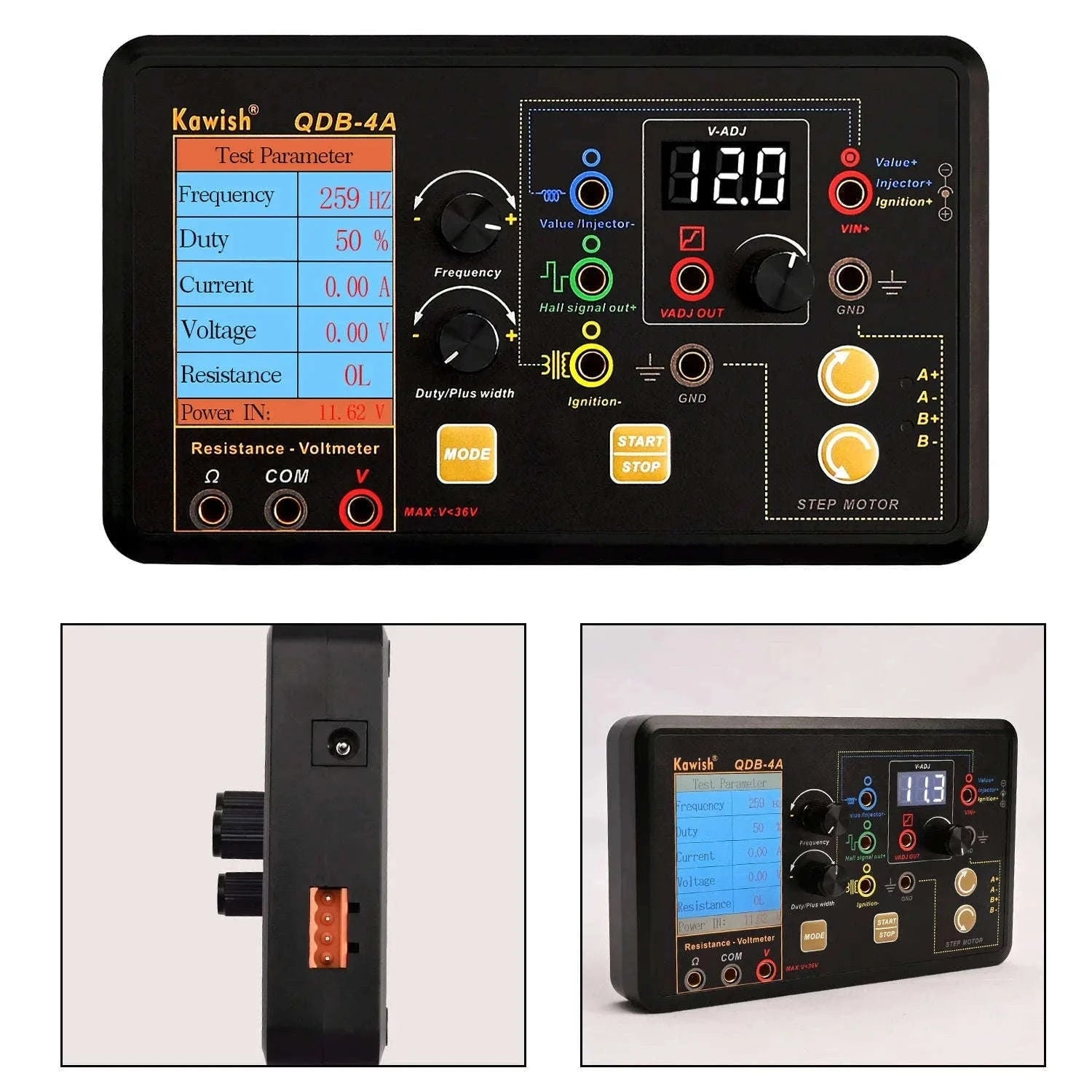 QDB-4A Auto Ignition Coil, Injector & Solenoid Tester-QDB-4A / China Mainland