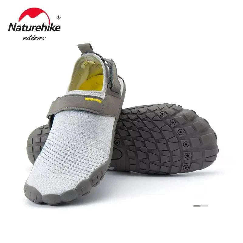 Quick-Dry Water Shoes with Non-Slip Sole for Beach & River-White / 44 / China Mainland