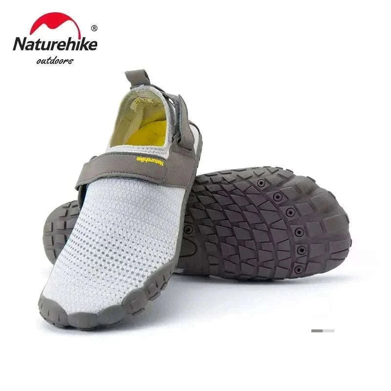 Quick-Dry Water Shoes with Non-Slip Sole for Beach & River-White / 44 / China Mainland