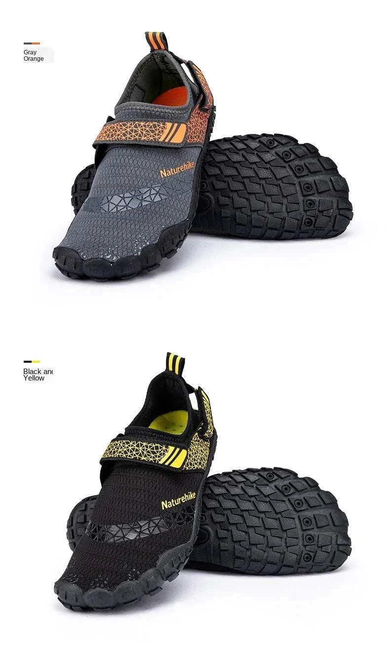 Quick-Dry Water Shoes with Non-Slip Sole for Beach & River-White / 44 / China Mainland