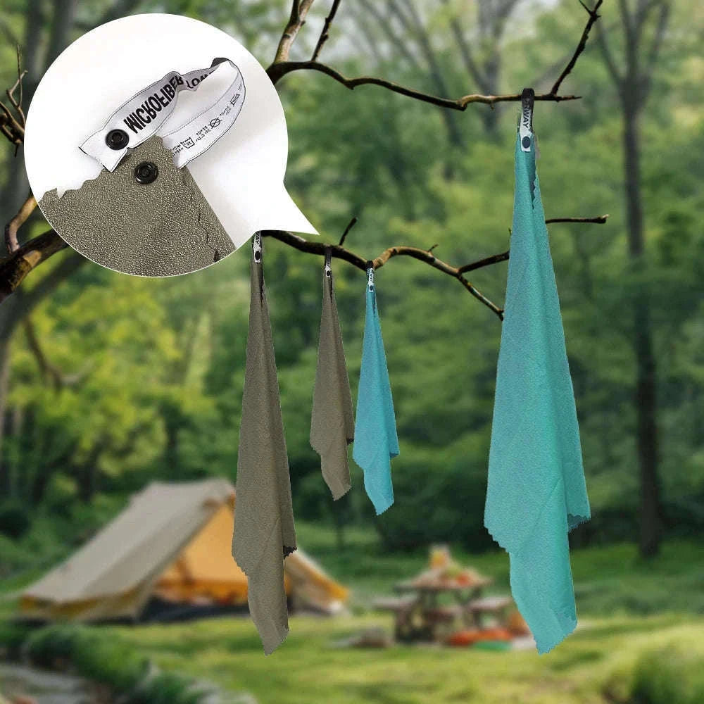 Quick-Drying Absorbent Bath Towel for Travel, Sports, Outdoors-Bath towel 80x130cm