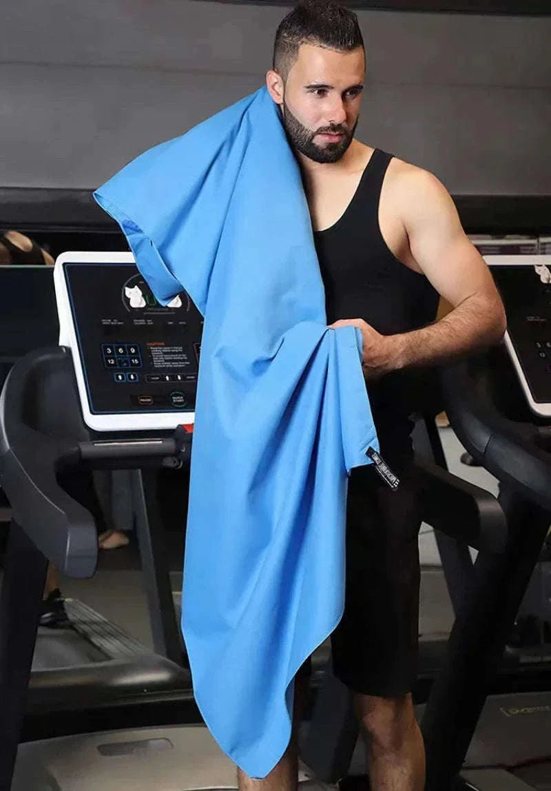 Quick-Drying Sports Towel 40x80cm for Gym and Travel-Navy Blue