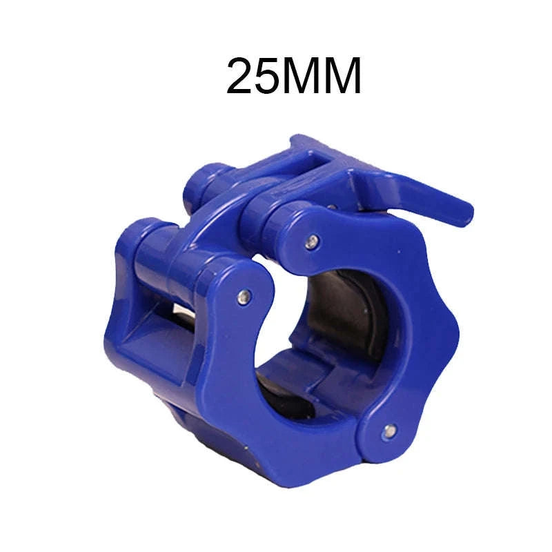 Quick Release Barbell Clamps (2PCS) for Secure Weight Training-B 25MM BLACK 1PC