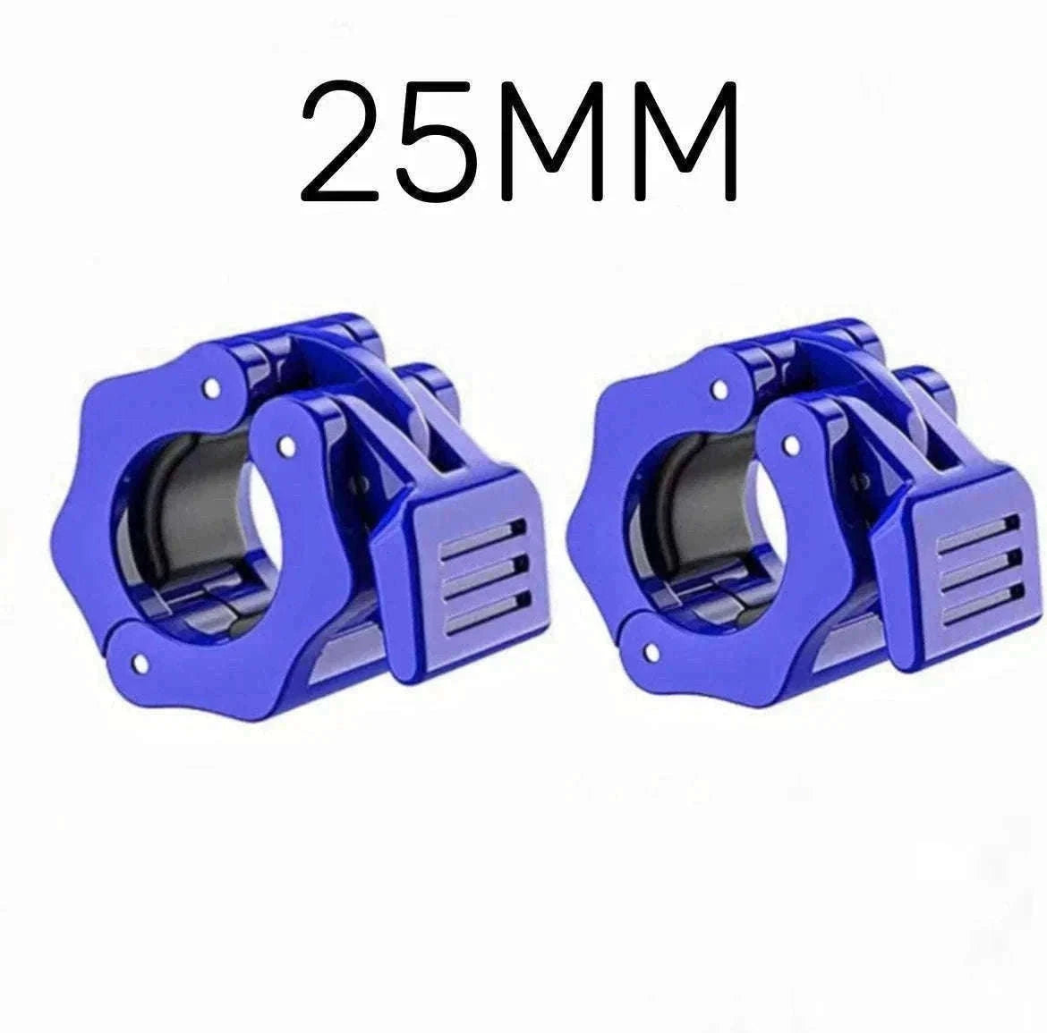 Quick Release Barbell Clamps for Secure Weight Training (2PCS)-B 25MM BLACK 1PC