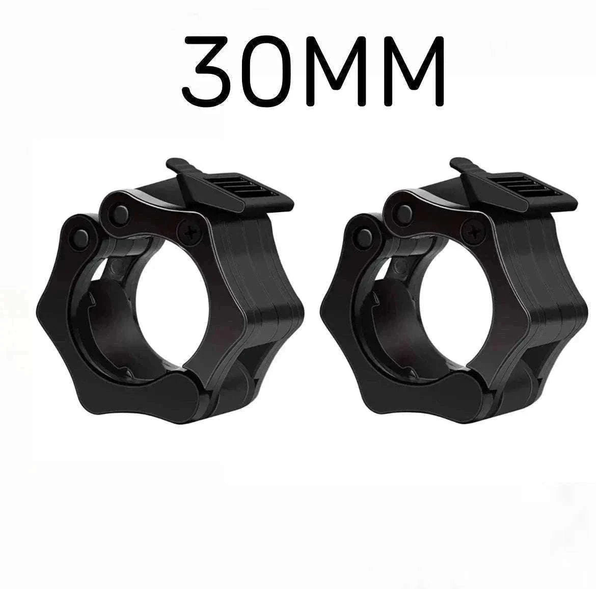 Quick Release Barbell Clamps for Secure Weight Training (2PCS)-B 25MM BLACK 1PC